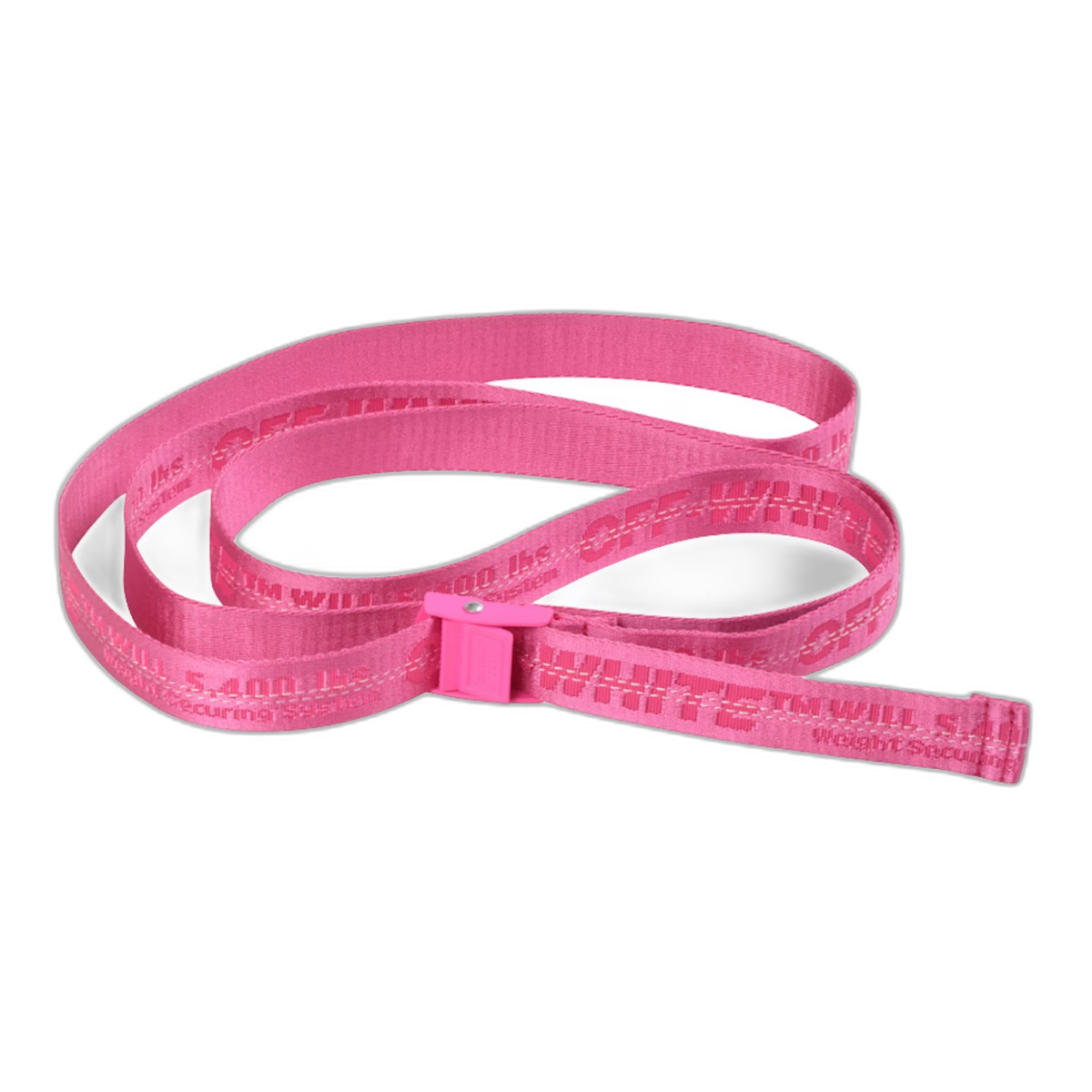 OFF-WHITE Industrial Belt Pink