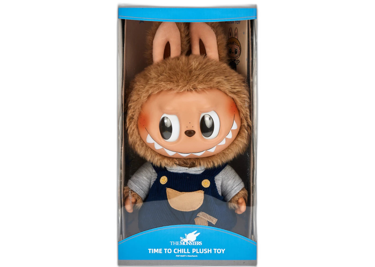 Pop Mart LABUBU Time to Chill Vinyl Plush Doll