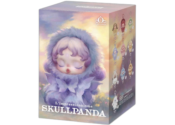 Pop Mart L'impressionnisme θSKULLPANDA Series Plush Doll - Single Blind Box