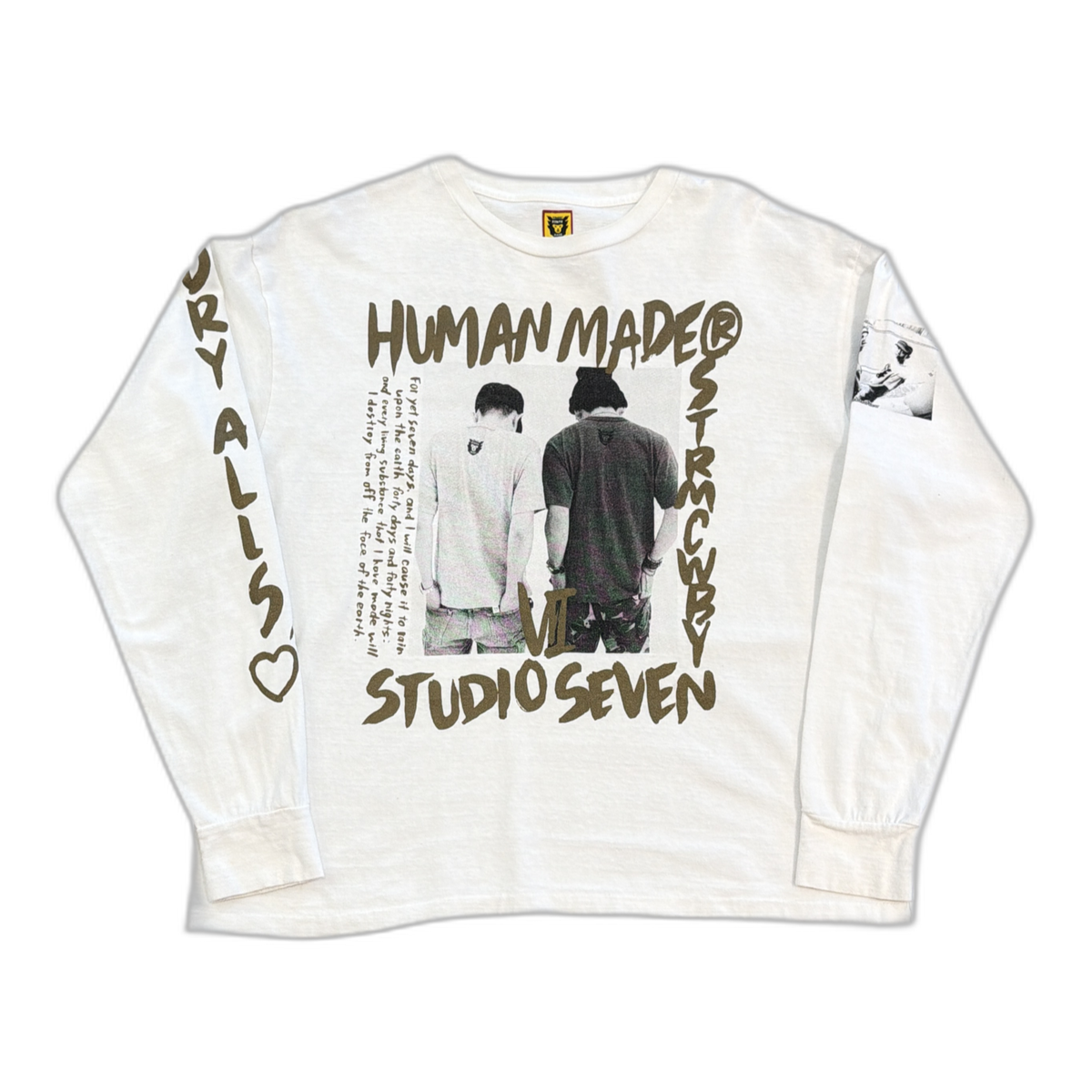 Human Made Studio Seven Longsleeve White