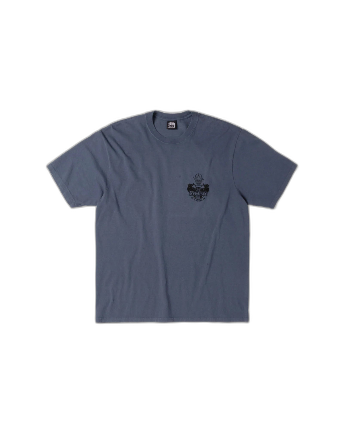 Stussy Built To Last Tee Pigment Dyed Navy