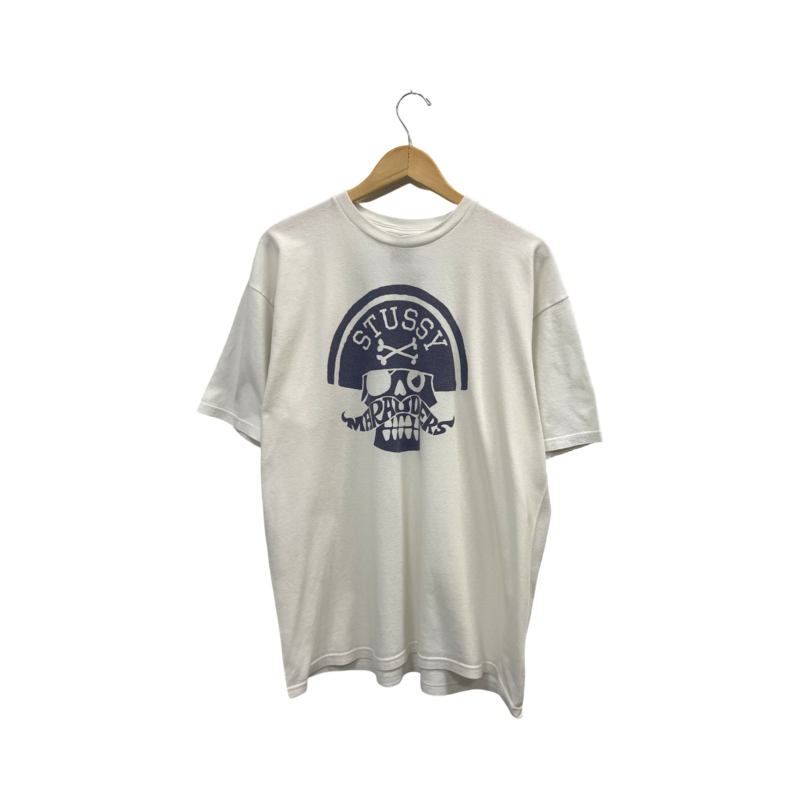 Stussy Maraliders Pirate Tee White