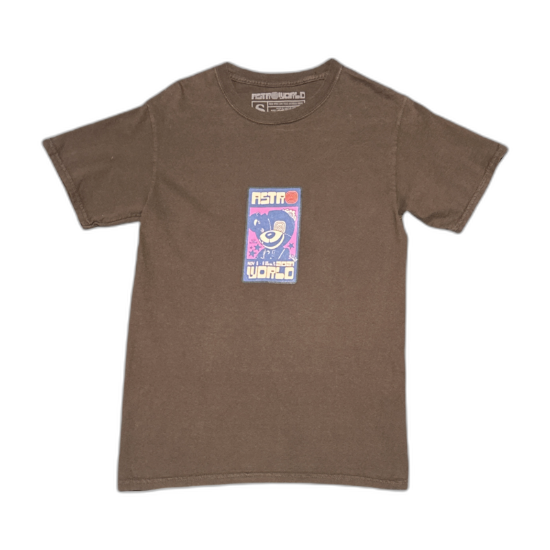 Travis Scott Astroworld 2021 Tee - Brown