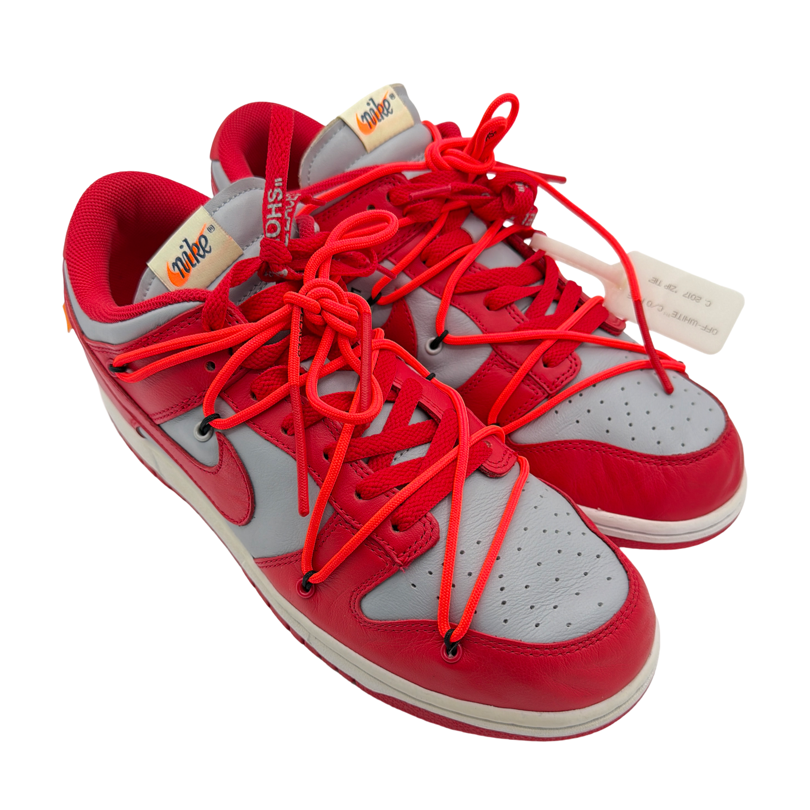 Nike Dunk Low Off-White University Red