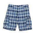 Bape Flannel Blue Cargo Shorts