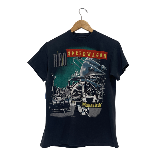 1984 Reo Speedwagon Wheels Are Tourin Tee