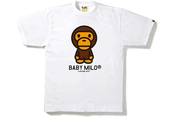 BAPE Baby Milo Tee White