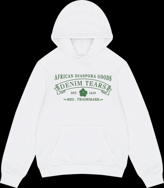 Denim Tears ADG Hoodie White