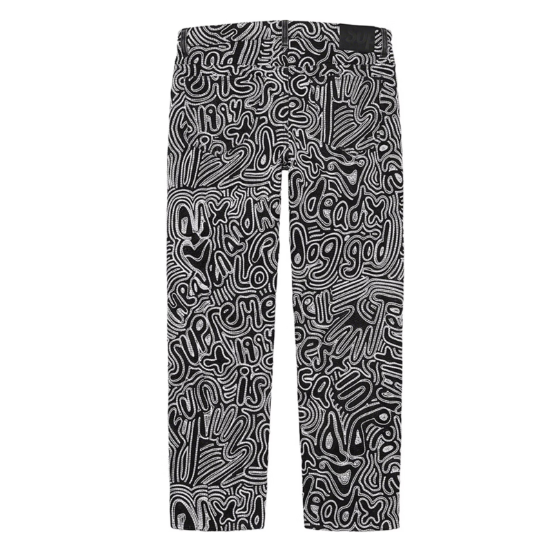 Supreme Chainstitch Regular Jean Black