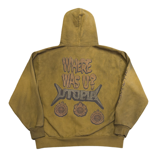 Travis Scott UTOPIA Where Was U  Dragon Asia Hoodie