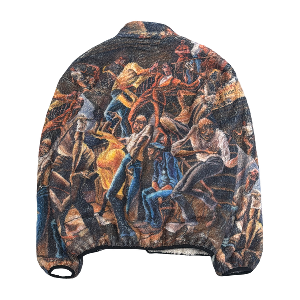 Supreme x Ernie Barnes Fleece Jacket 'Multicolor'
