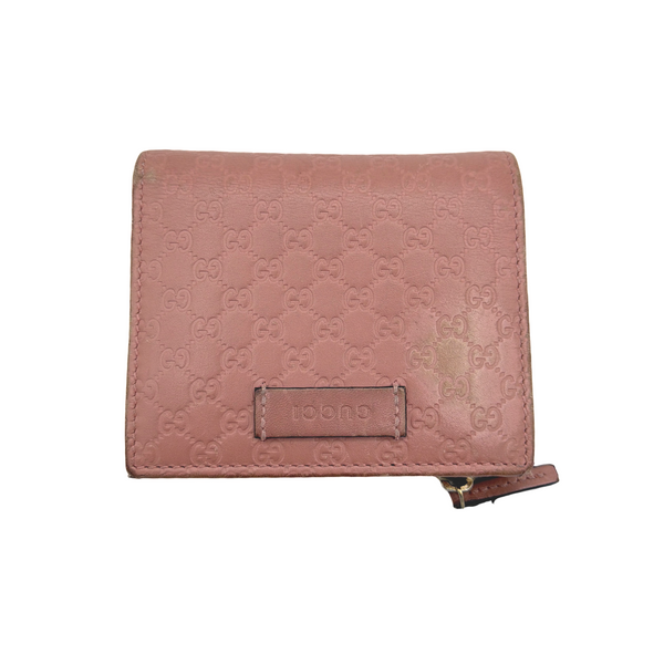 Gucci Monogram Wallet Pink