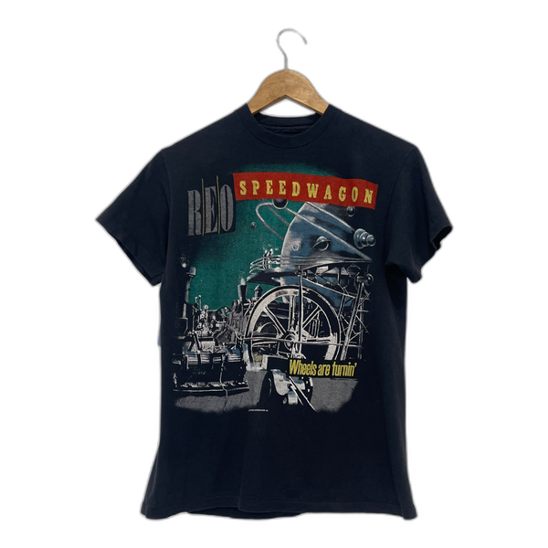 1984 Reo Speedwagon Wheels Are Tourin Tee