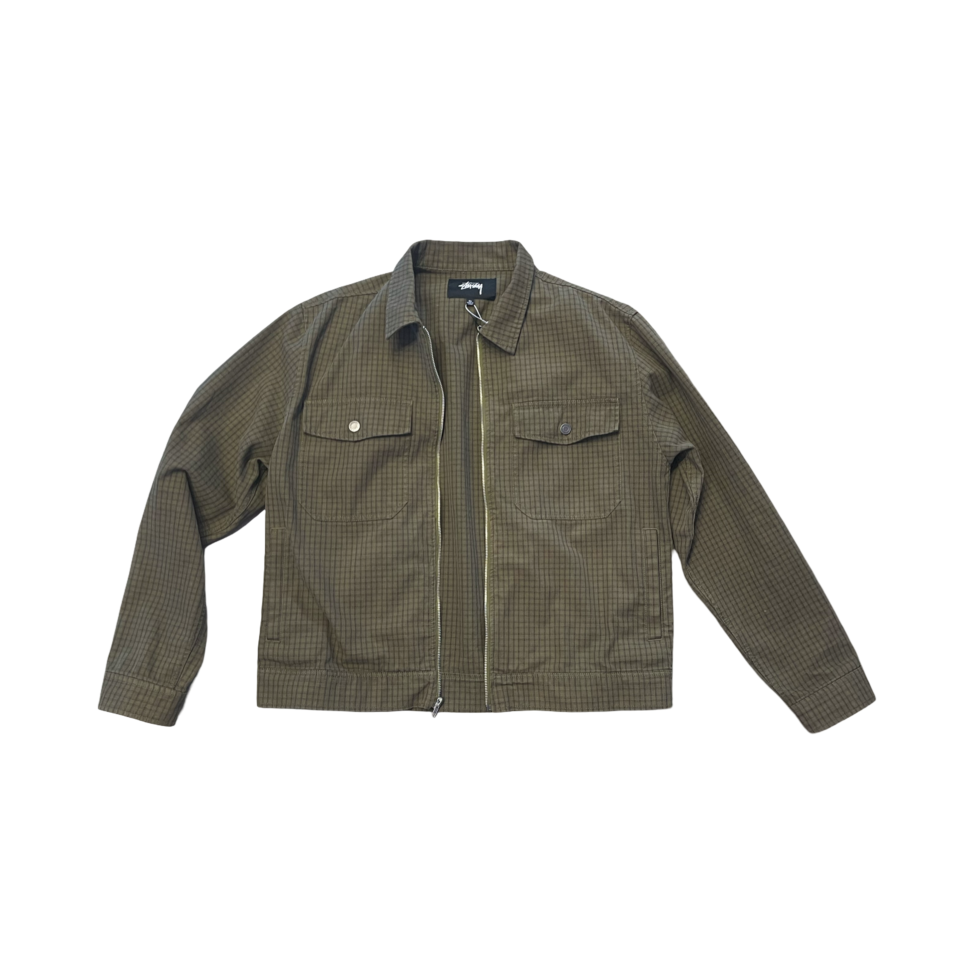 Stussy Check Garage Jacket
