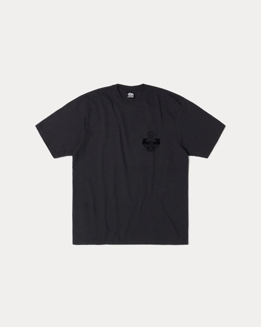 Stussy Built To Last Tee Pigment Dyed Black