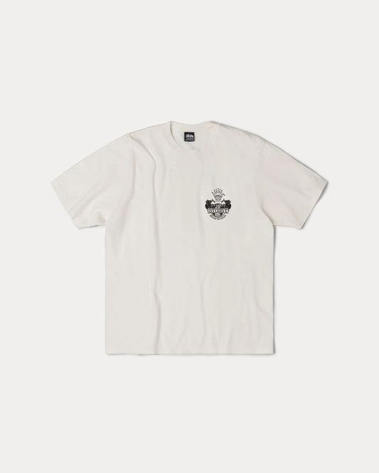 Stussy Built To Last Tee Pigment Dyed White