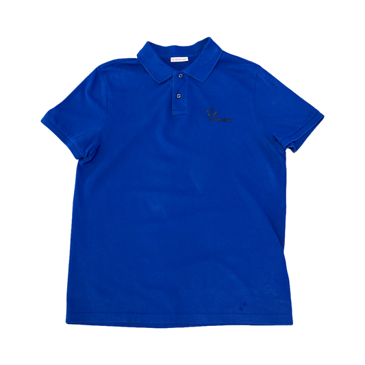 Moncler Blue Vintage Polo