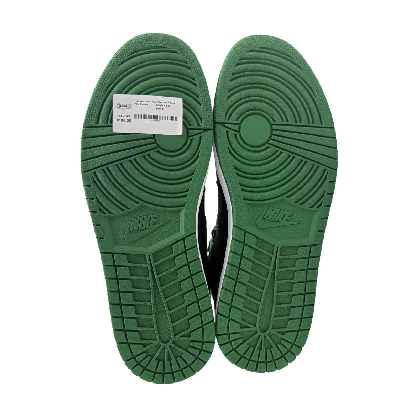 Jordan 1 Retro High Pine Green Black