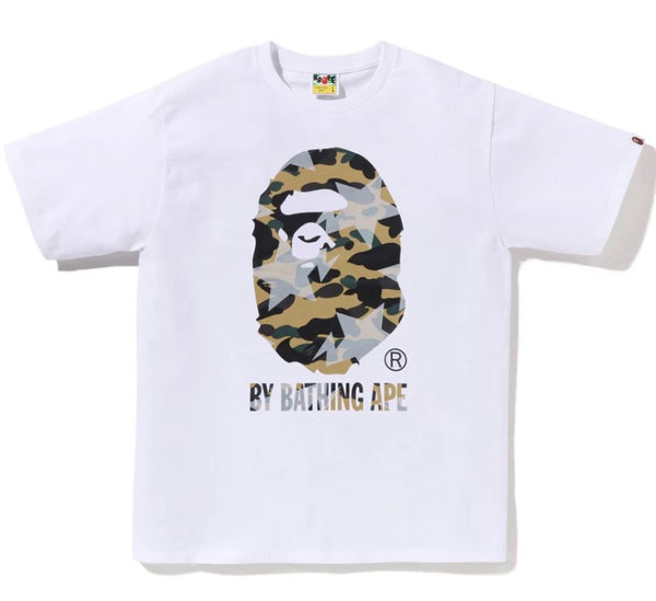 Bape White Sta Overprint 1st Camo