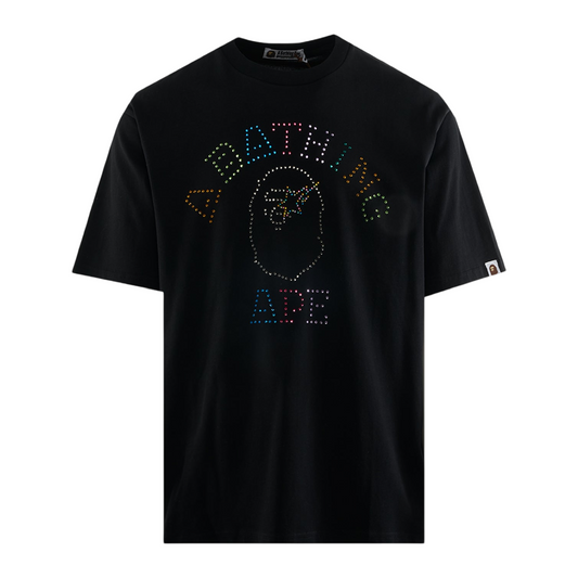 Bape Swavorski Tee Black