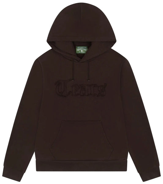 Denim Tears Cut Out Hoodie 'Brown'