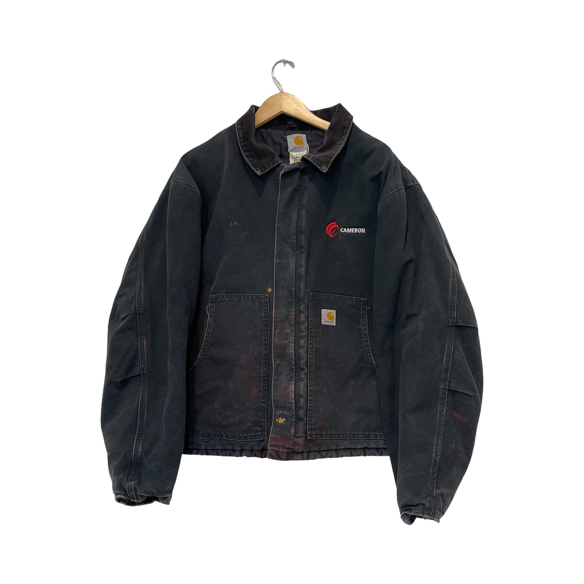 90s Carhartt Chore Jacket Black