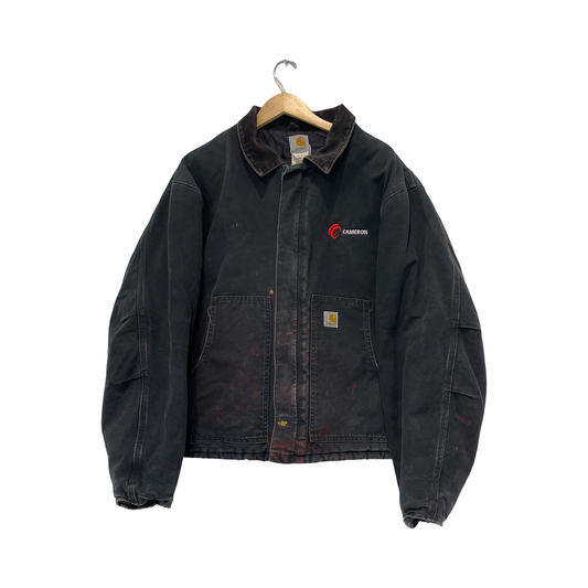 90s Carhartt Chore Jacket Black