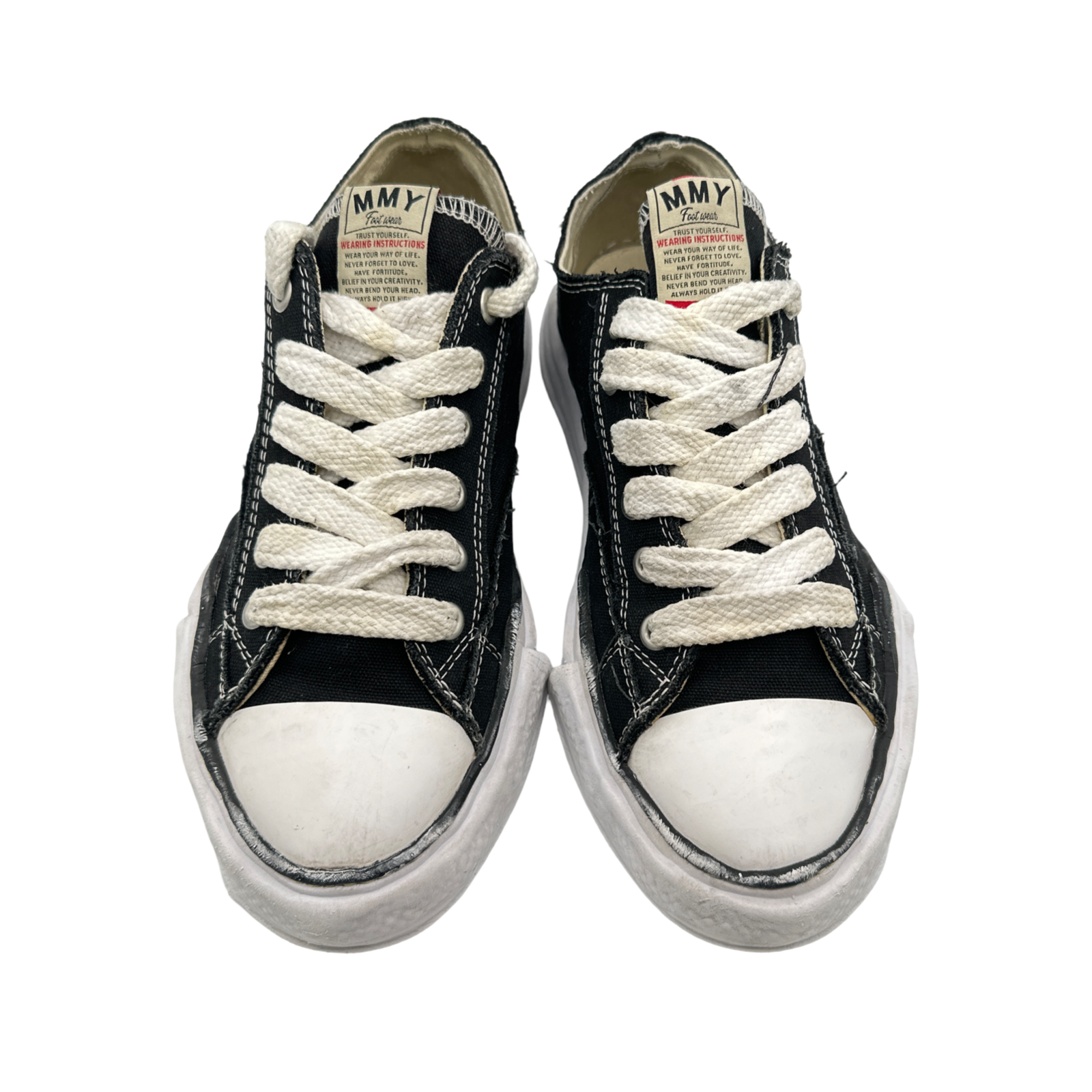 Maison Mihara Yasuhiro Peterson OG Sole Canvas Low Black