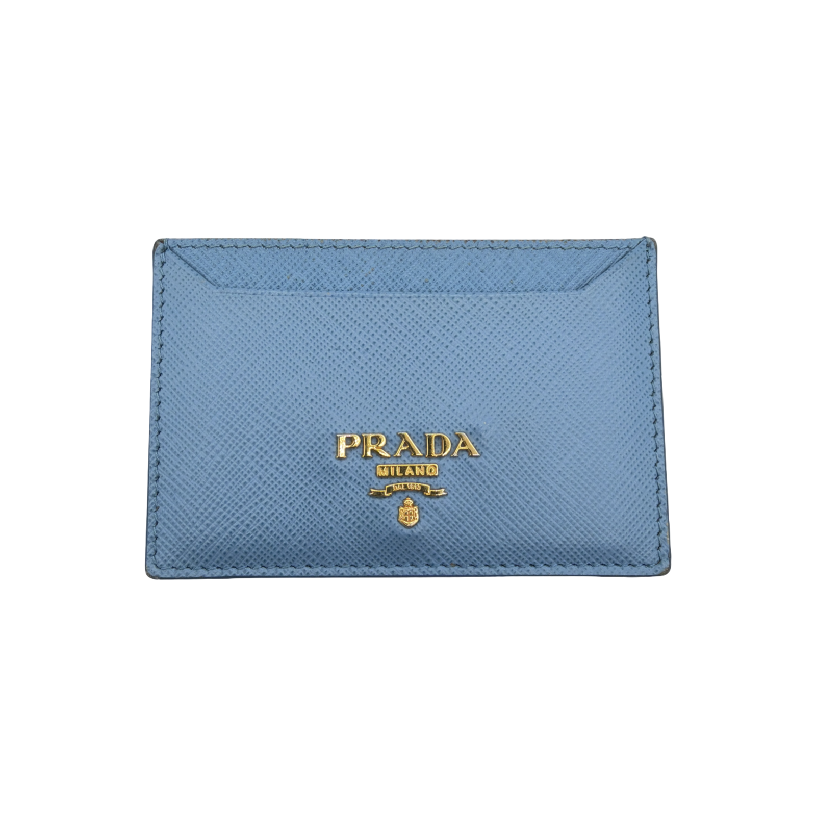 Prada Blue Card Holder