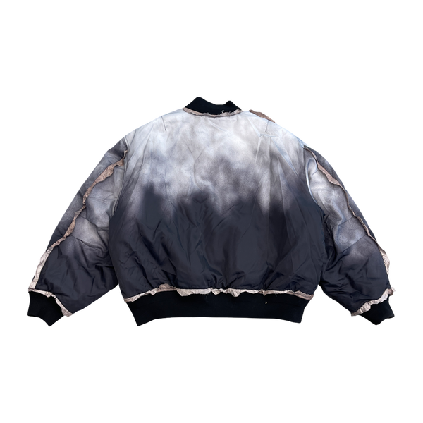 Acne Studios Distressed Bomber Jacket