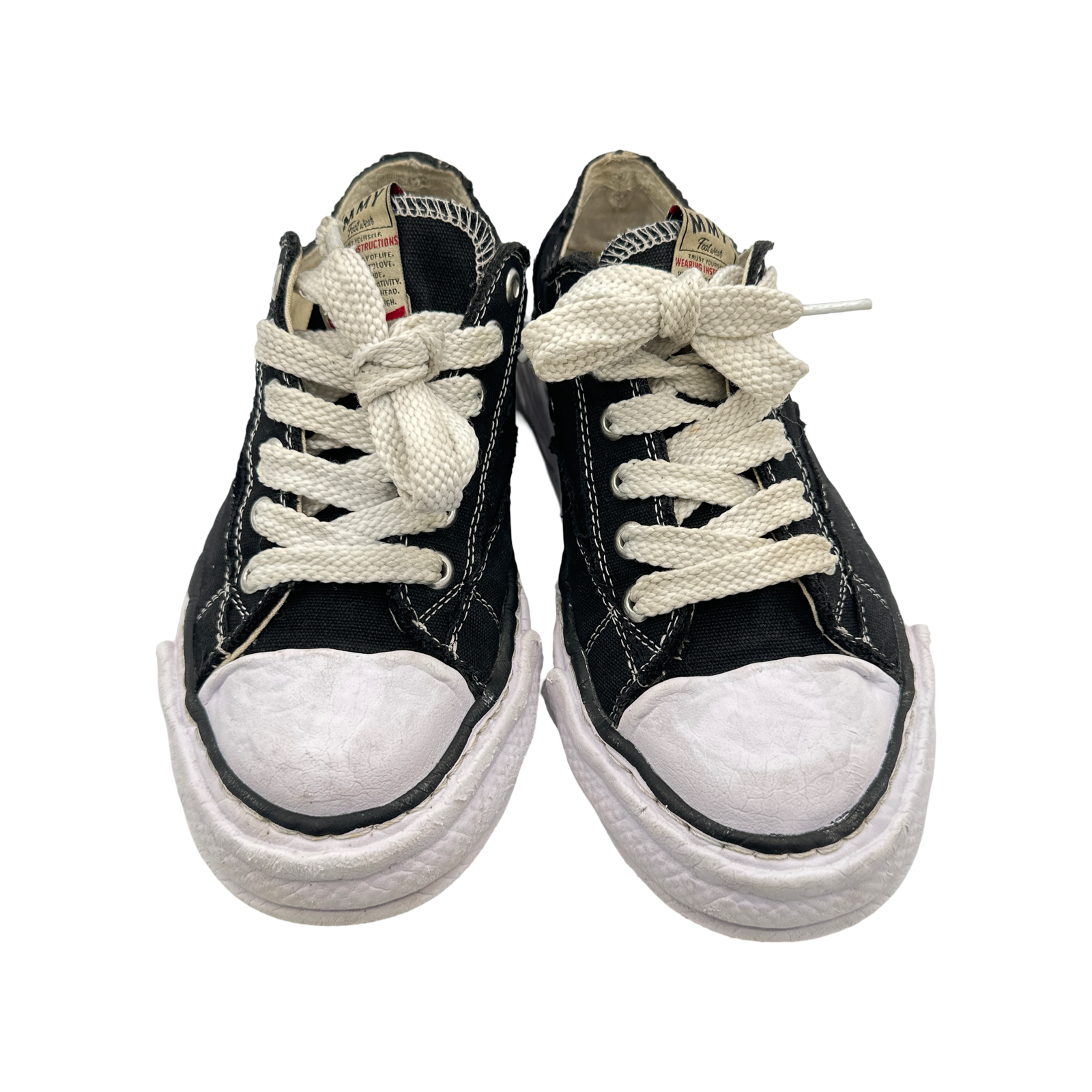 Maison Mihara Yasuhiro Peterson OG Sole Canvas Low Black