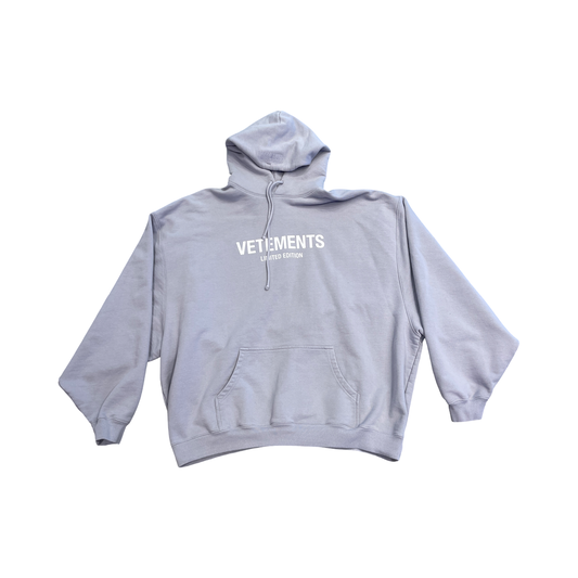 Vetements Limited Edition Hoodie