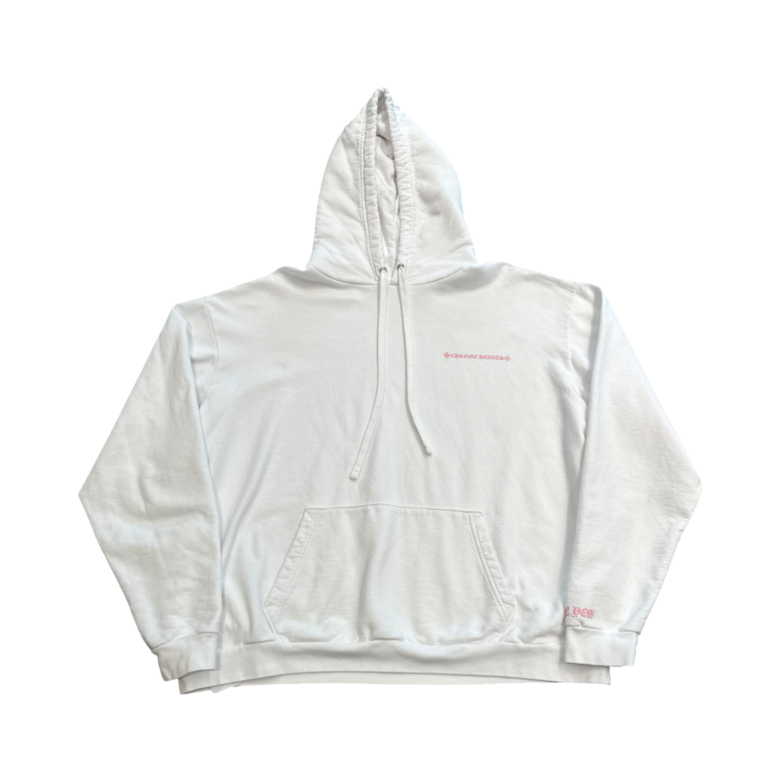 Chrome Hearts White Hoodie Laurie Lynn Stark
