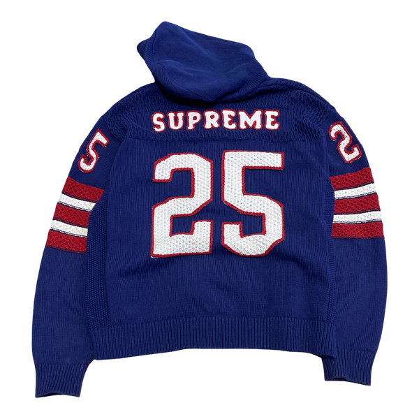 Supreme Sport Zip Up Hooded Sweater (FW25) Navy
