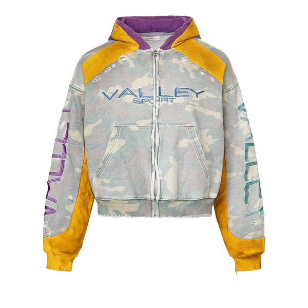 Vale Forever Boiler Room Zip Up 'Green'