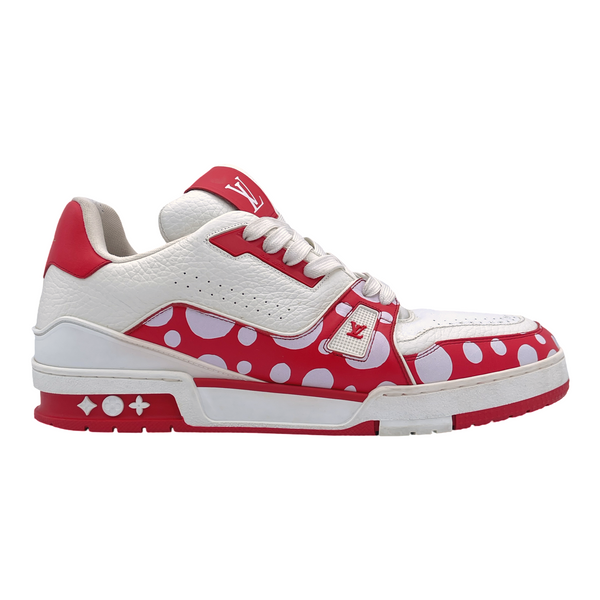 Louis Vuitton Yayoi White Dots Trainer (Toe Box Peeled)