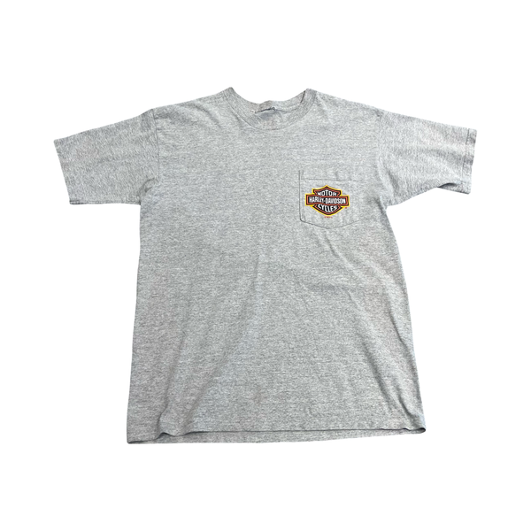 Vintage Harley Davidson Chosa's Mesa Arizona T-Shirt Grey