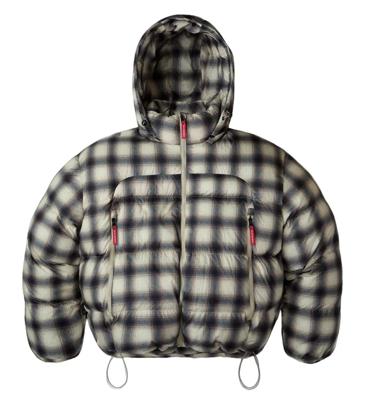 Raspberry Hills Plaid Puffer
