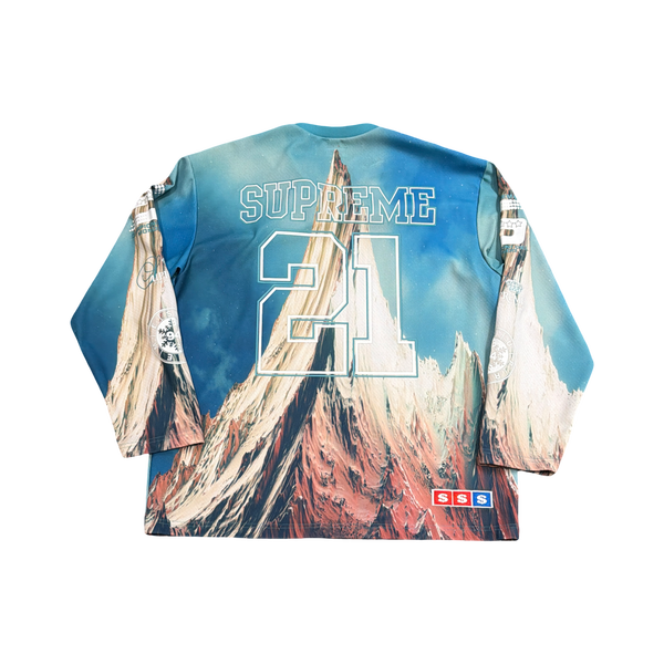 Supreme Mountain Hockey Jersey Blue