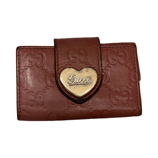 Gucci Pink Heart Key Holder