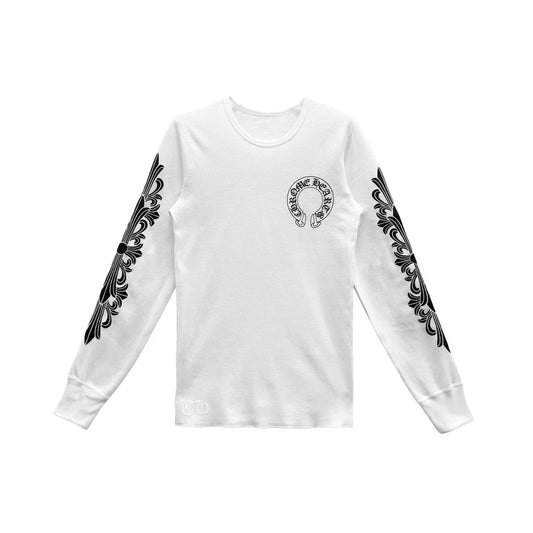 Chrome Hearts Floral Cross Thermal White