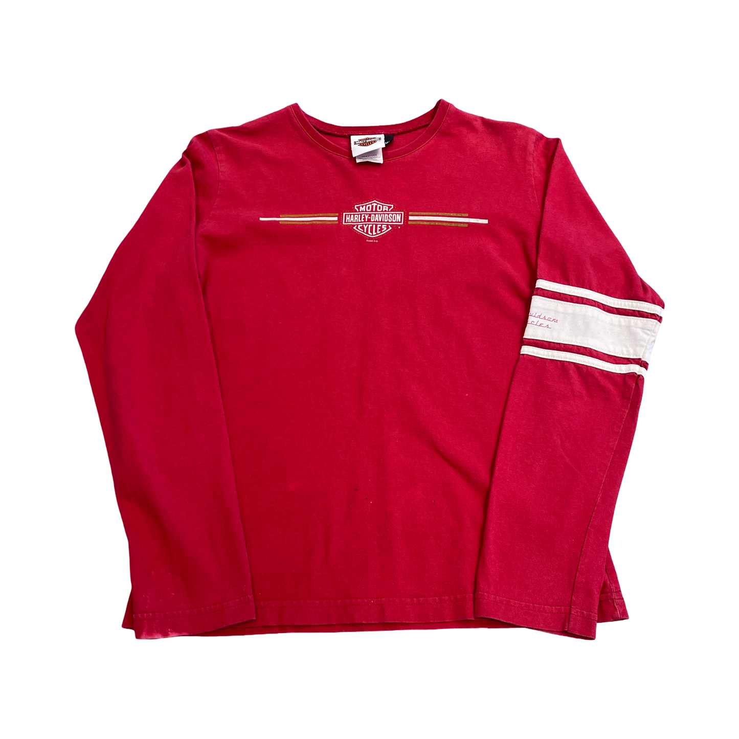 Vintage Harley Red longsleeve