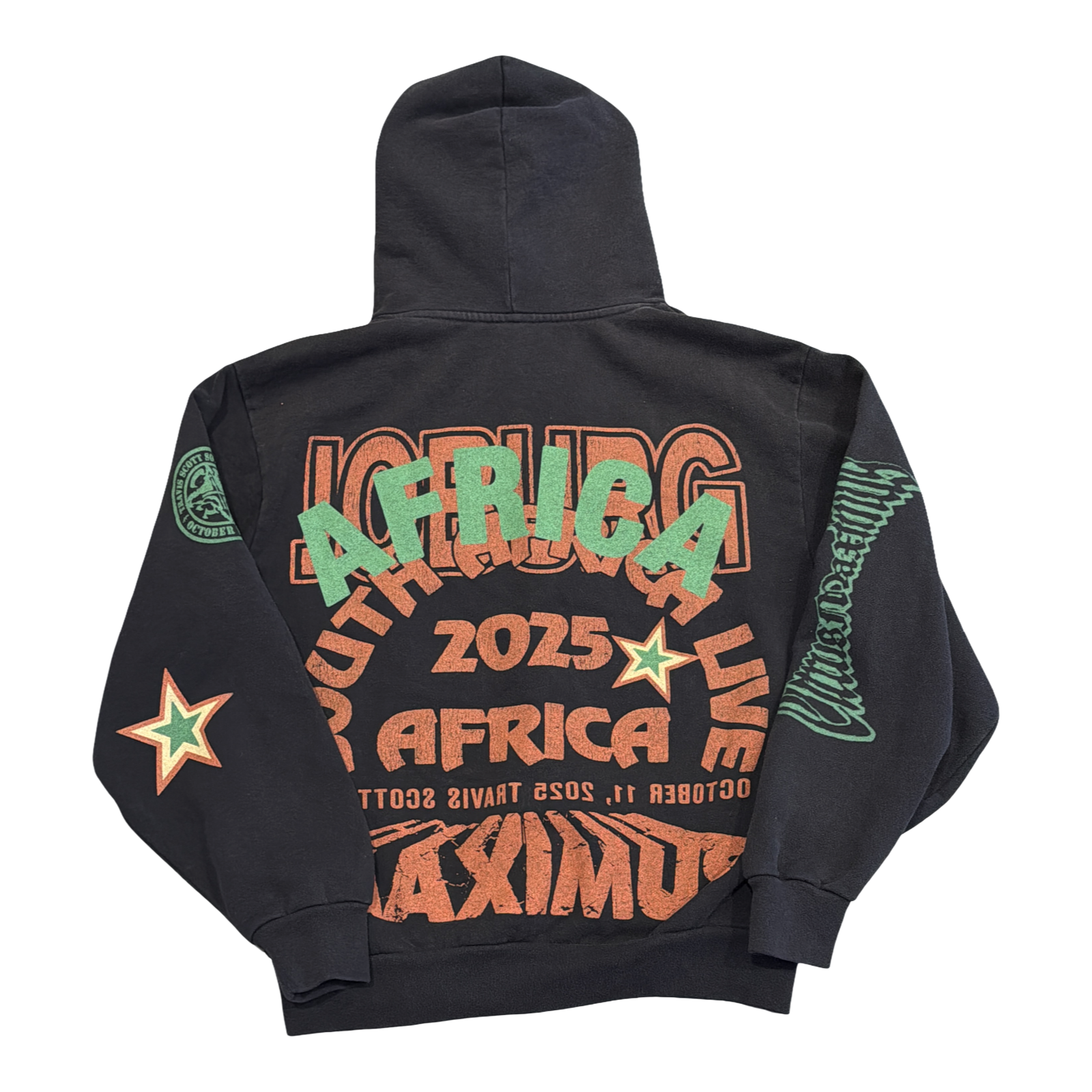 Travis Scott UTOPIA Africa Hoodie Black