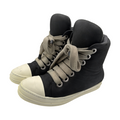 Rick Owens Jumbo Lace Padded Sneaks Black Milk