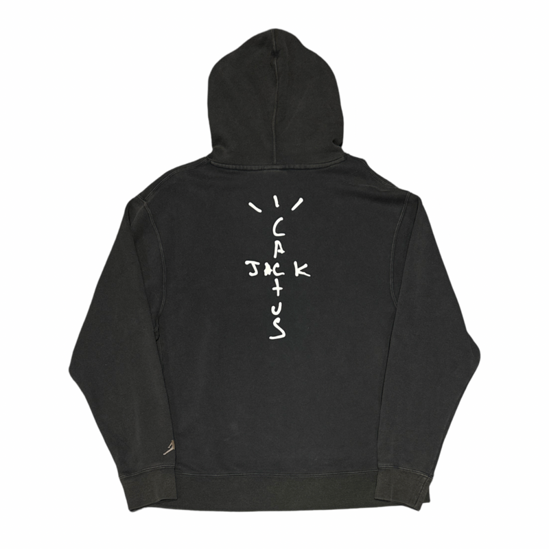 Travis Scott MJ Fleece Hoodie Black