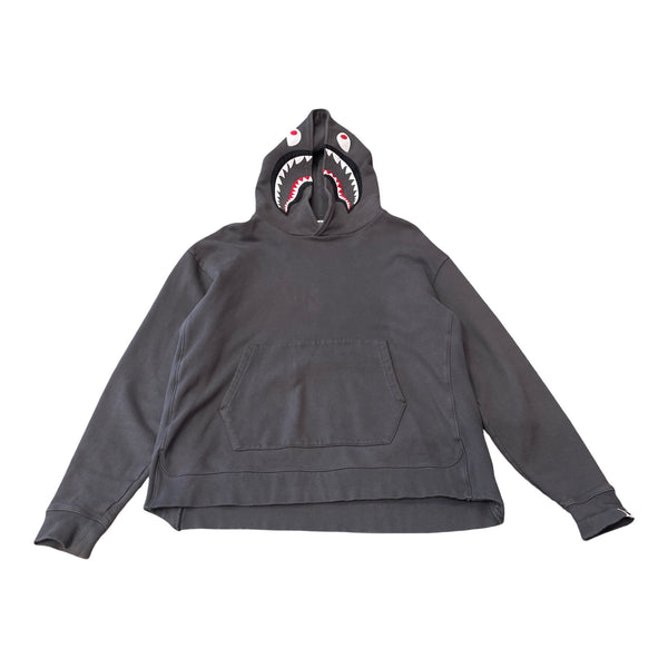 BAPE Shark Pullover Grey Hoodie