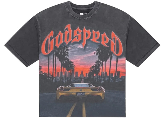 Godspeed Sunset BLVD Tee Grey