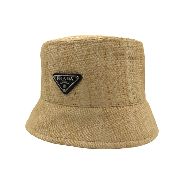 Prada Straw Bucket Hat