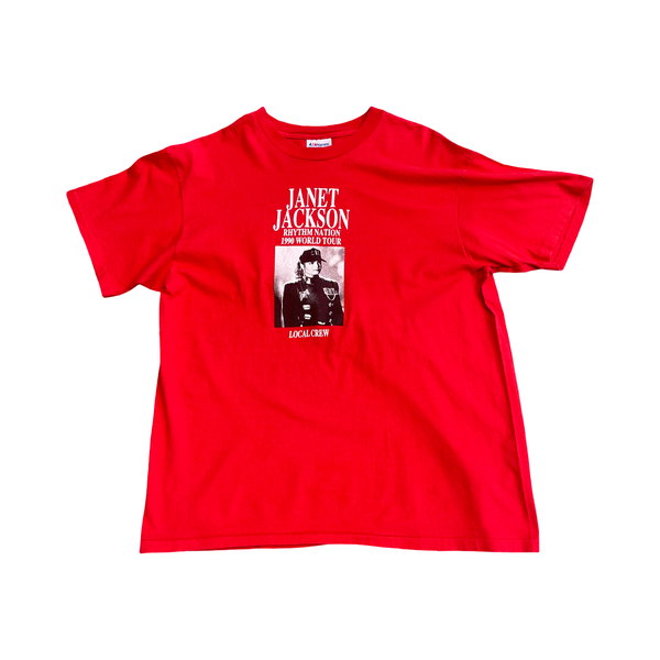 Vintage 1990 Janet Jackson T Shirt
