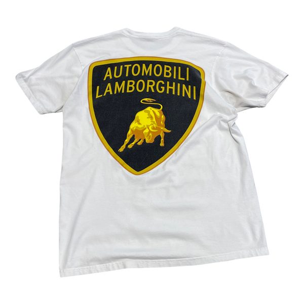 Supreme Automobili Lamborghini Tee White
